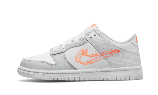 3D Swoosh White Grey - immagine 2