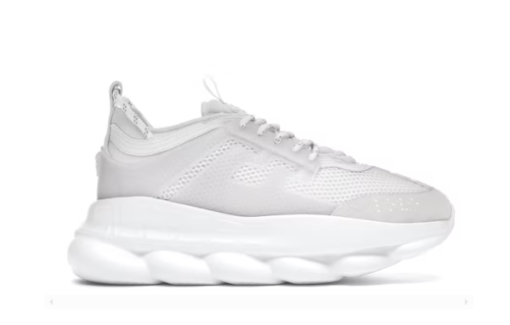Chain Reaction White Mesh Rubber Suede - immagine 4