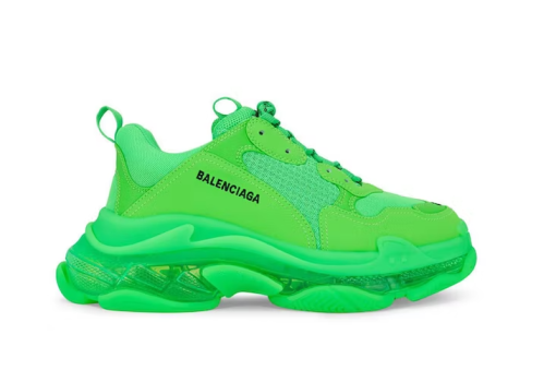 Triple S Clear Sole Fluo Green - immagine 4