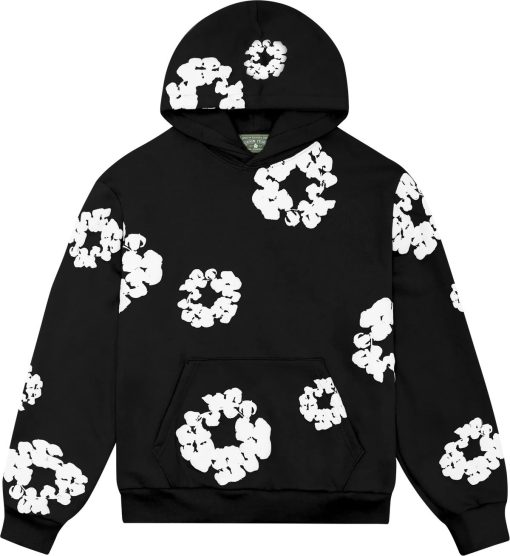 DENIM TEARS – Hoodie Black - immagine 2