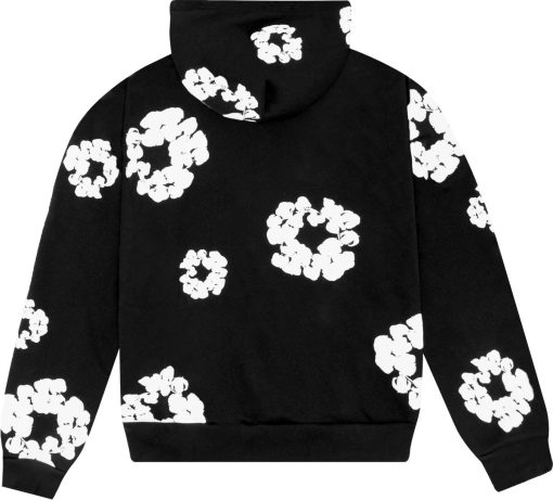 DENIM TEARS – Hoodie Black - immagine 4