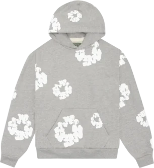 DENIM TEARS – Hoodie Grey