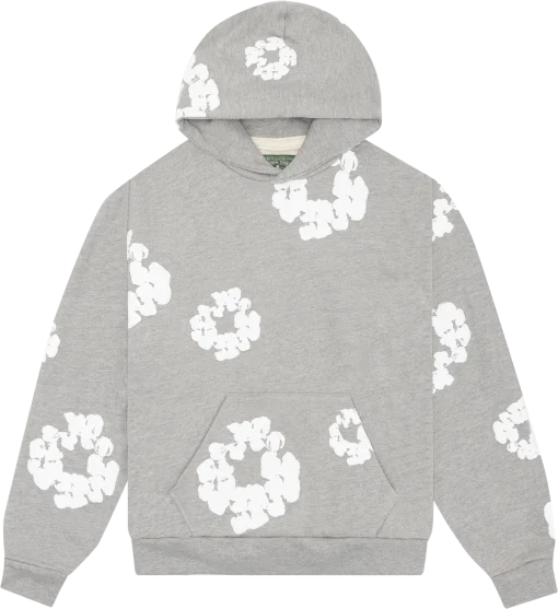 DENIM TEARS – Hoodie Grey - immagine 2