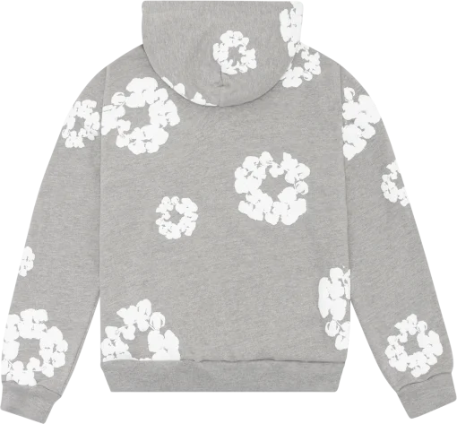 DENIM TEARS – Hoodie Grey - immagine 4