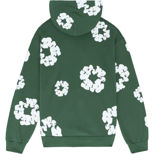 DENIM TEARS – Hoodie Green - immagine 4