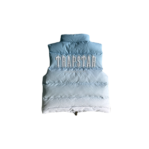 DECODED GILET TRAPSTAR – LIGHT BLUE - immagine 4