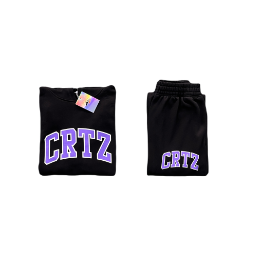 BLACK AND PURPLE ALPHABET SET - immagine 2
