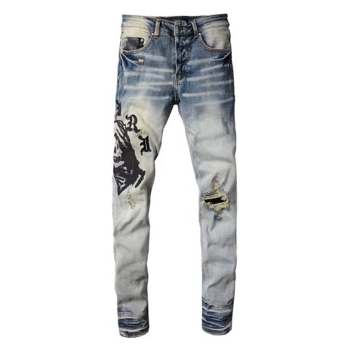 JEANS AMIRI – BLACK LOGO 2.0 - immagine 4