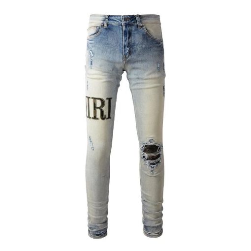 JEANS AMIRI – BLACK LOGO - immagine 4