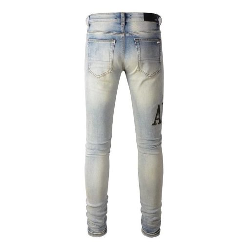 JEANS AMIRI – BLACK LOGO - immagine 8
