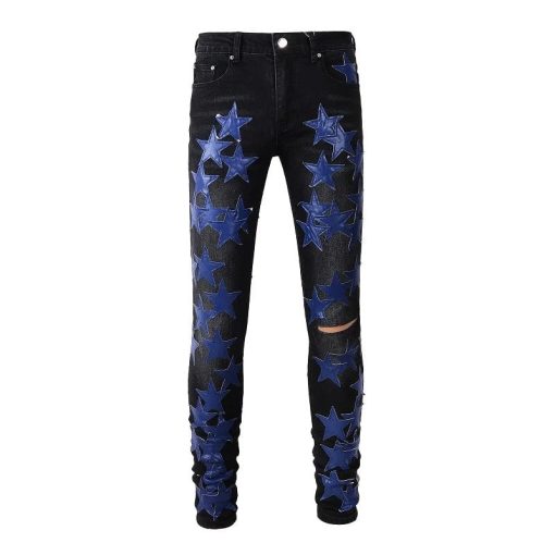 JEANS AMIRI – BLUE STAR - immagine 4