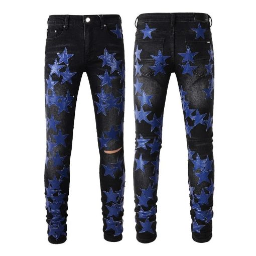 JEANS AMIRI – BLUE STAR - immagine 2