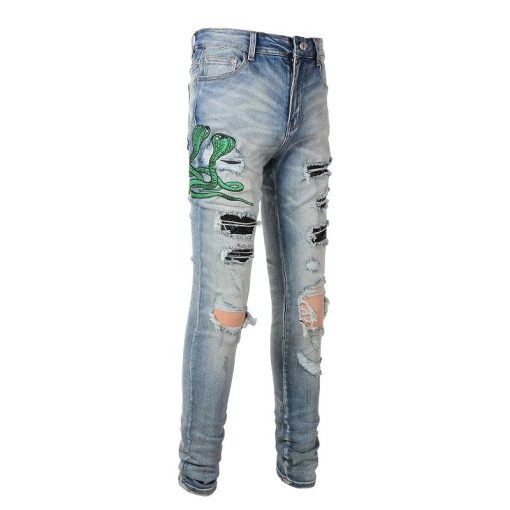 JEANS AMIRI – SNAKE - immagine 6