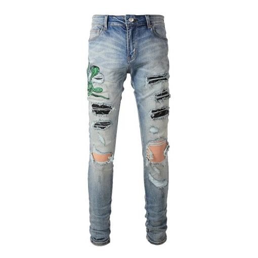JEANS AMIRI – SNAKE - immagine 4