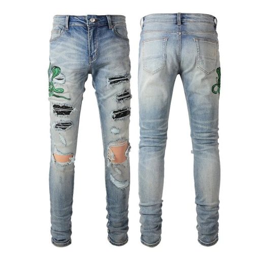 JEANS AMIRI – SNAKE - immagine 2