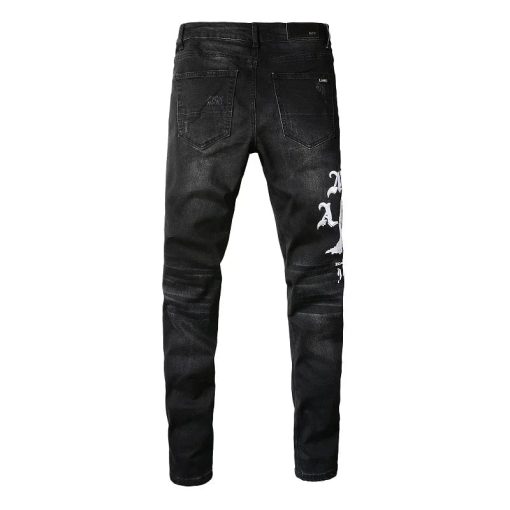 JEANS AMIRI – WHITE LOGO - immagine 8