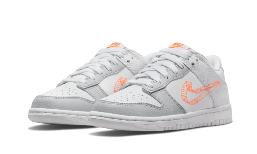 3D Swoosh White Grey - immagine 4