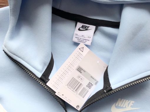 NK TECH FLEECE – LIGHT BLUE (completa) - immagine 14
