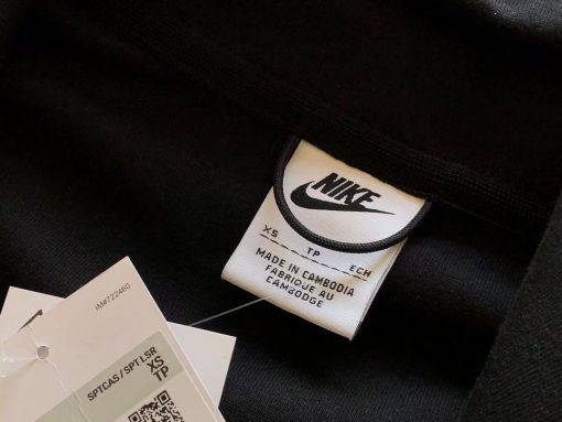 NK TECH FLEECE – BLACK/DARK GREY (completa) - immagine 14