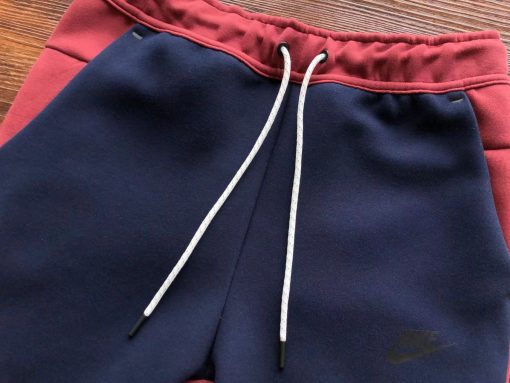 NK TECH FLEECE – BORDEAUX/DARK BLUE (completa) - immagine 14
