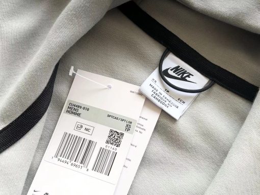 NK TECH FLEECE – GREY/WHITE (completa) - immagine 10