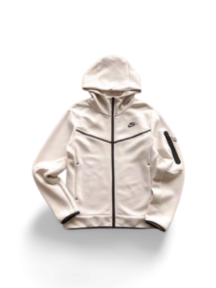 NK TECH FLEECE – WHITE (completa)
