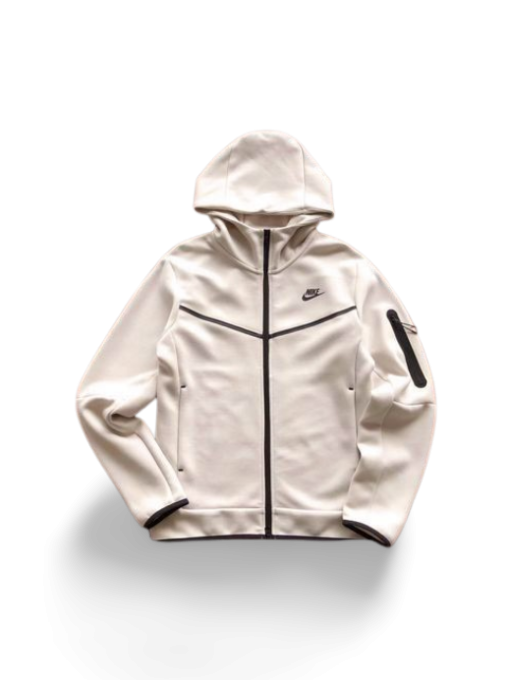 NK TECH FLEECE – WHITE (completa) - immagine 2