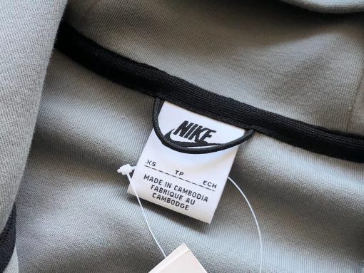 NK TECH FLEECE – GREY/WHITE (completa) - immagine 20