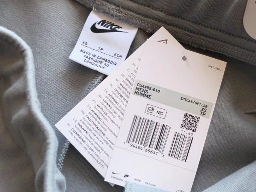 NK TECH FLEECE – GREY/WHITE (completa) - immagine 18