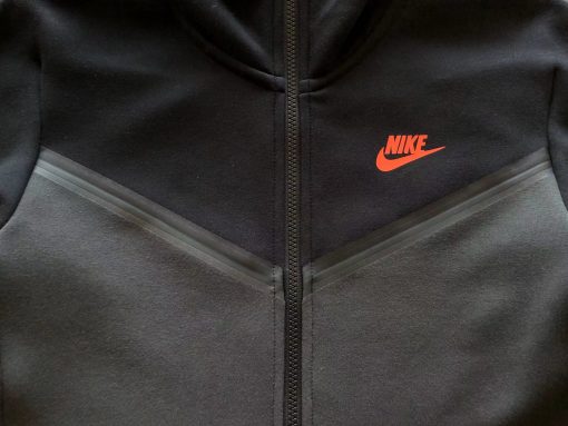 NK TECH FLEECE – BLACK/DARK GREY (completa) - immagine 16