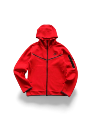NK TECH FLEECE – RED (completa)