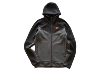 NK TECH FLEECE – BLACK/DARK GREY (completa)