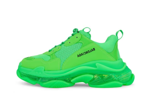 Triple S Clear Sole Fluo Green - immagine 2