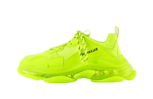 Triple S Clear Sole Fluo Yellow - immagine 2